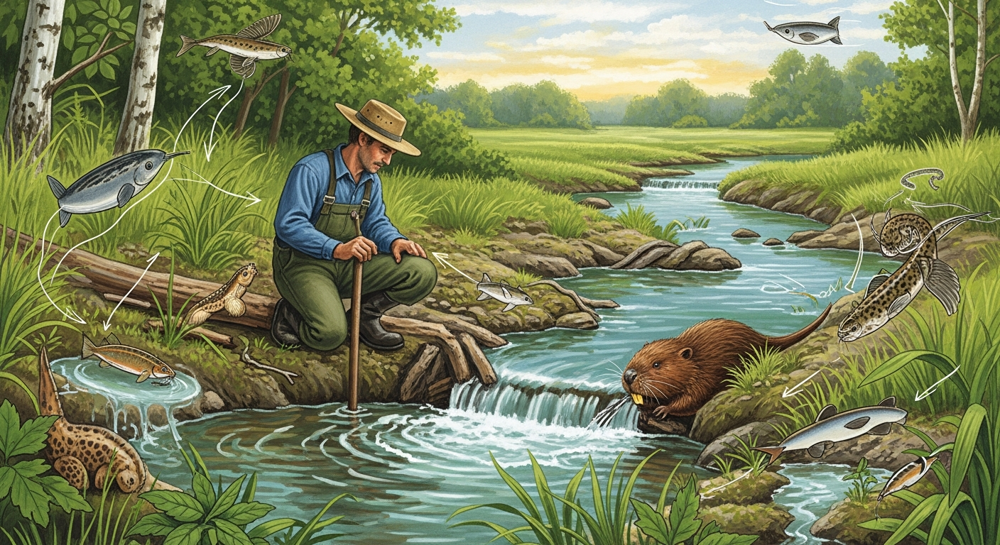 Unleashing Nature's Engineers: The Beaver Strategy for River Restoration